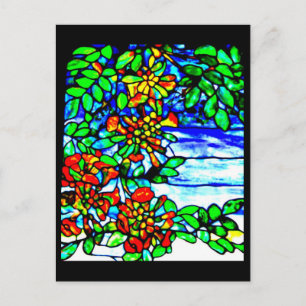 Postcard-Stained Glass-Louis Tiffany 2 Postcard