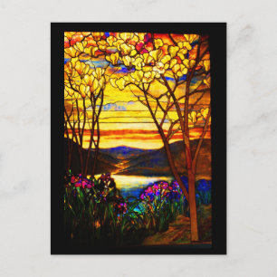 Postcard-Stained Glass-Tiffany 9 Postcard