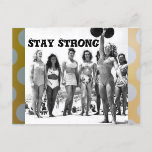 Postcard stay strong