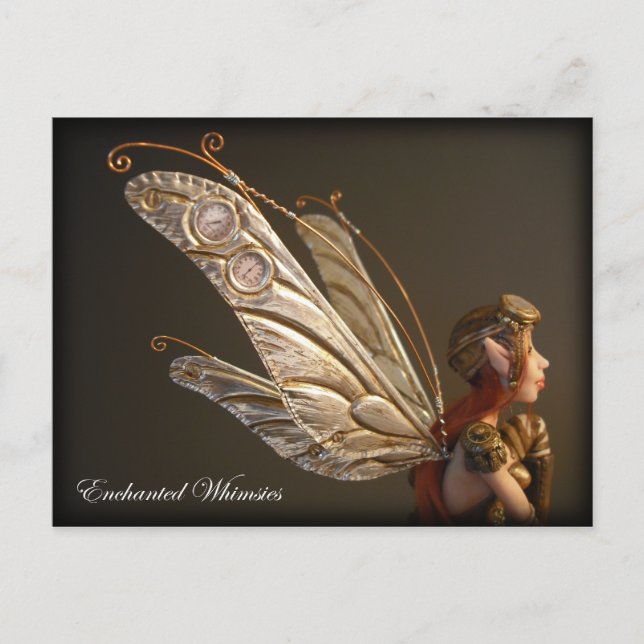 Postcard "Steampunk Fairy" (Front)