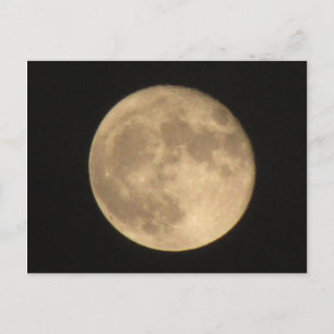 POSTCARD - SUPER MOON