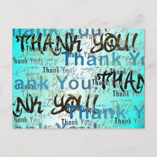 Postcard sz Thank you Card - Business & Personal