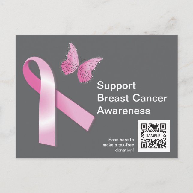 Postcard Template Breast Cancer Awareness (Front)