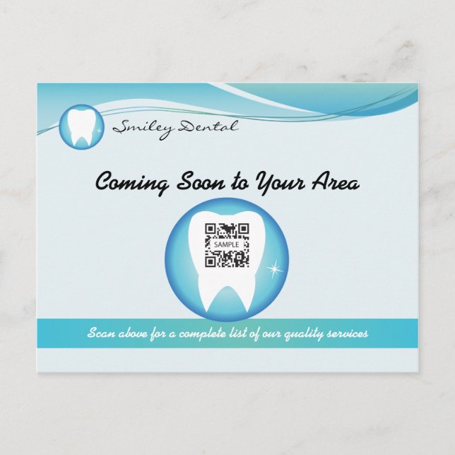 Postcard Template Dental Care (Front)