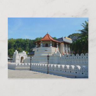 Postcard Temple of the Tooth, Kandy, Sri Lanka
