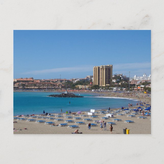 Postcard Tenerife Los Cristianos, Canary Islands (Front)