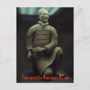 POSTCARD - Terracotta Warrior Xián China