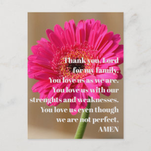 Postcard - Thank You Lord