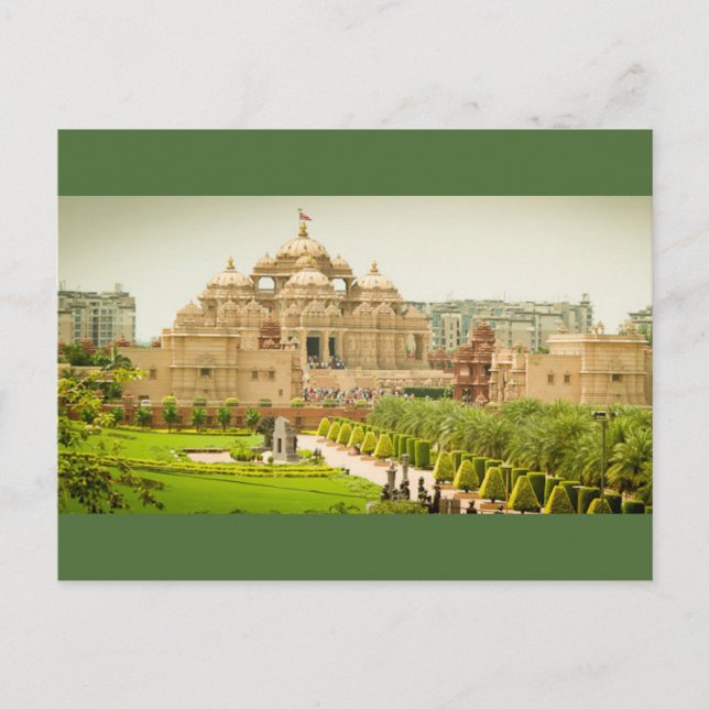 Postcard The Akshardham – Delhi, India (Front)