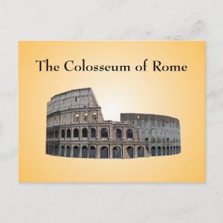 Postcard: The Colosseum of Rome Postcard