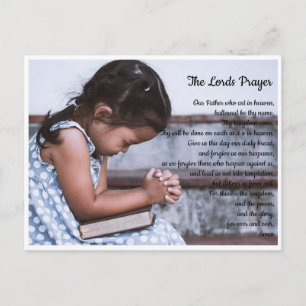 Postcard - The Lords Prayer