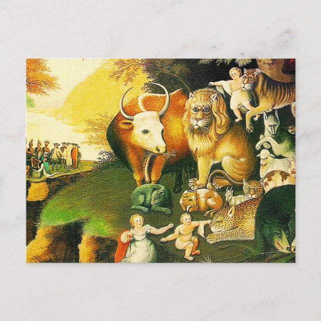 Postcard: The Peaceable Kingdom Postcard (Front)