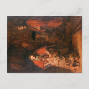 Postcard The Return of the Prodigal Son Rembrandt
