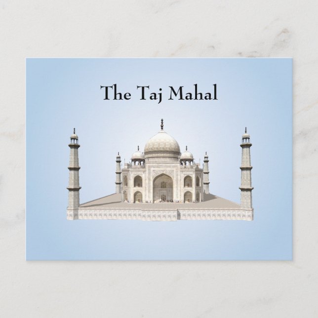Postcard: The Taj Mahal Postcard (Front)