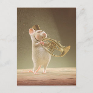 Postcard: "The Trumpeter" Postcard