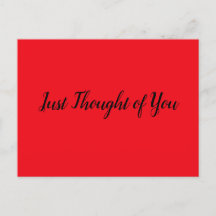 Postcard - Thinking great things about you.