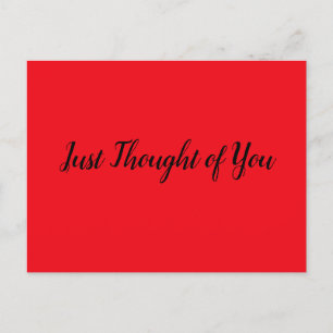 Postcard - Thinking great things about you.