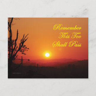 Postcard - This 2 Shall Pass