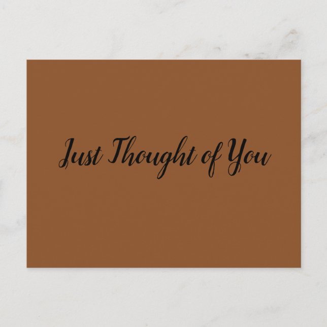 Postcard - Thought: Happy Birthday Special Man! (Front)