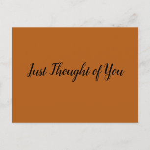 Postcard - Thought: Wish you were here...