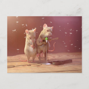 Postcard: "Tiny Artists" Postcard