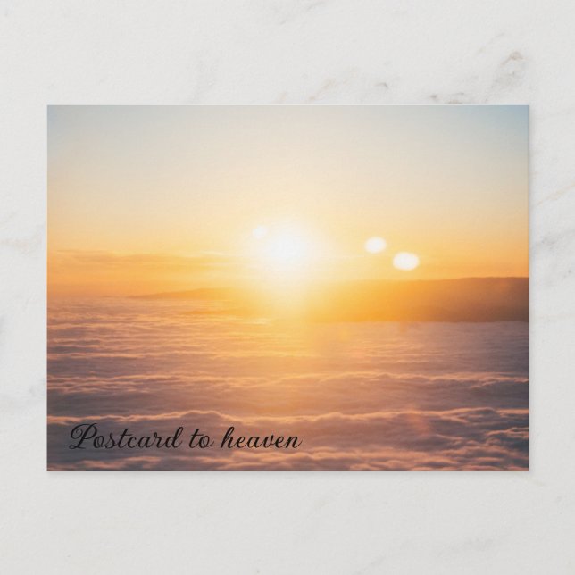 Postcard to heaven (Front)