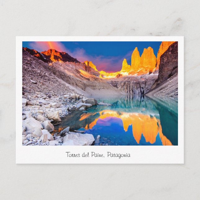 Postcard, Torres del Paine Patagonia Postcard (Front)