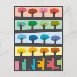 Postcard "Trees"