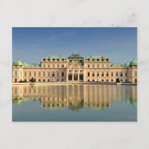Postcard Upper Belvedere, Vienna Austria