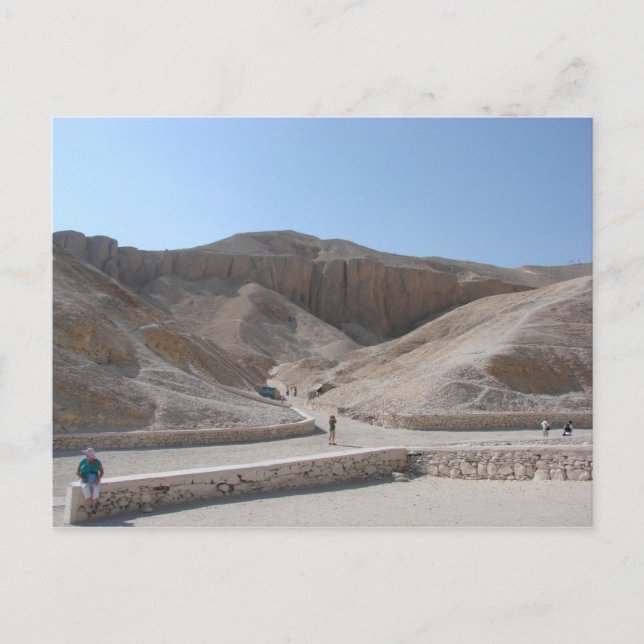 Postcard Valley Of The Kings, Luxor Egypt (Front)