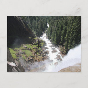 Postcard Vernal Falls in Yosemite National Park