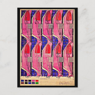 Postcard-Vintage Art-Charles Rennie Mackintosh 12 Postcard