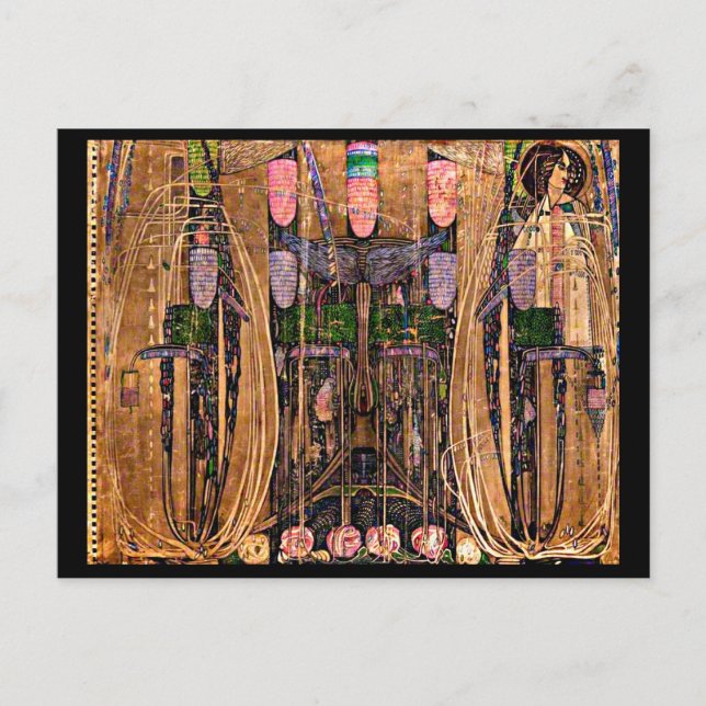 Postcard-Vintage Art-Charles Rennie Mackintosh 25 Postcard (Front)