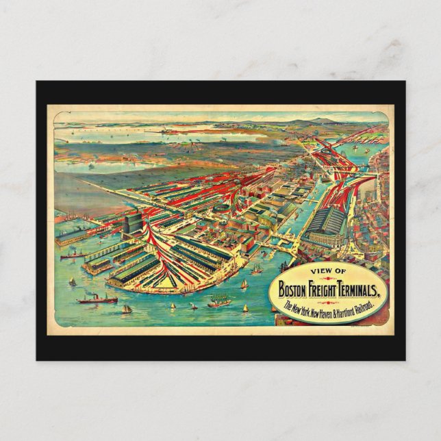 Postcard-Vintage Boston Art-24 Postcard (Front)