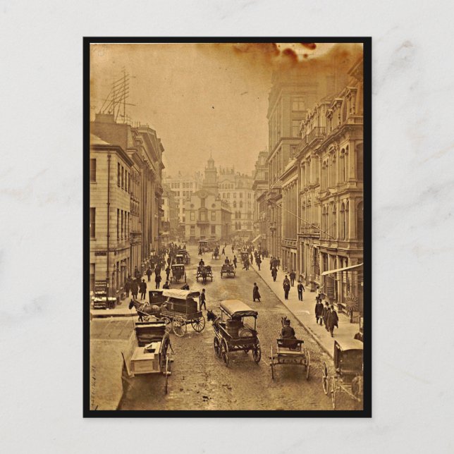 Postcard-Vintage Boston Photography 36 Postcard (Front)