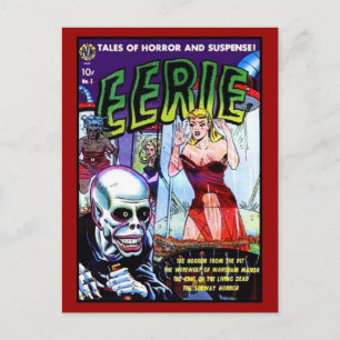 Postcard Vintage Comic Book Covers