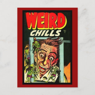 Postcard Vintage Comic Book Covers