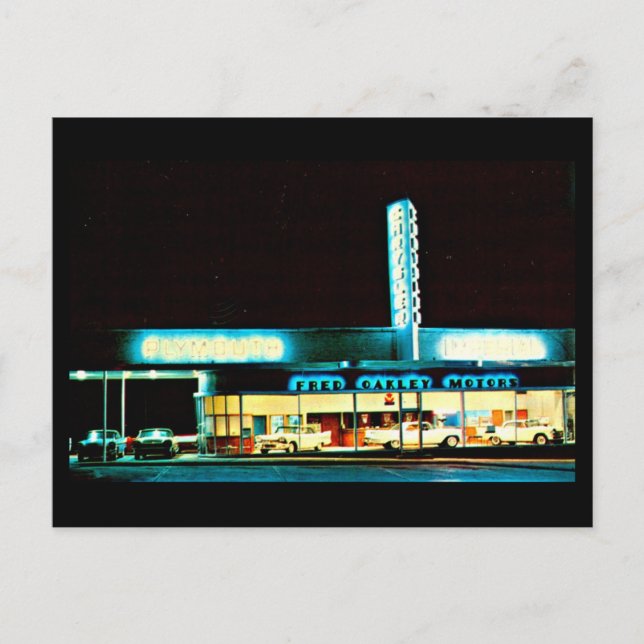 Postcard-Vintage Dallas Artwork-29 Postcard (Front)