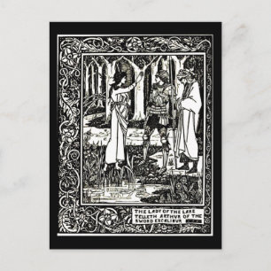 Postcard-Vintage Illustration-Aubrey Beardsley 13 Postcard