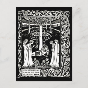 Postcard-Vintage Illustration-Aubrey Beardsley 15 Postcard