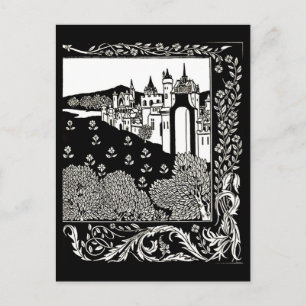 Postcard-Vintage Illustration-Aubrey Beardsley 19 Postcard