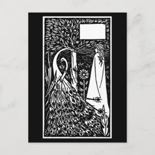 Postcard-Vintage Illustration-Aubrey Beardsley 38 Postcard