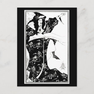 Postcard-Vintage Illustration-Aubrey Beardsley 7 Postcard