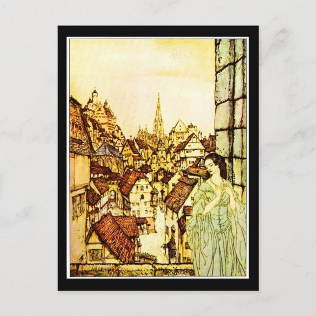 Postcard-Vintage Illustration-Rackham 23 Postcard (Front)