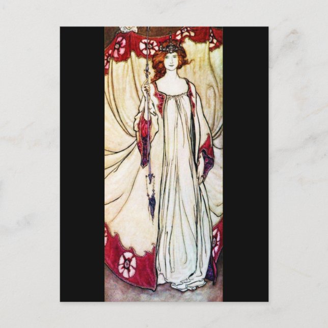 Postcard-Vintage Illustration-Rackham 28 Postcard (Front)