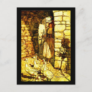 Postcard-Vintage Illustration-Rackham 33 Postcard