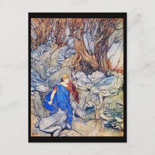 Postcard-Vintage Illustration-Rackham 34 Postcard