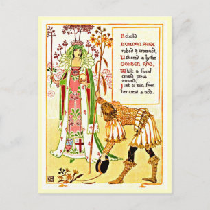 Postcard-Vintage Illustration-Walter Crane 10 Postcard