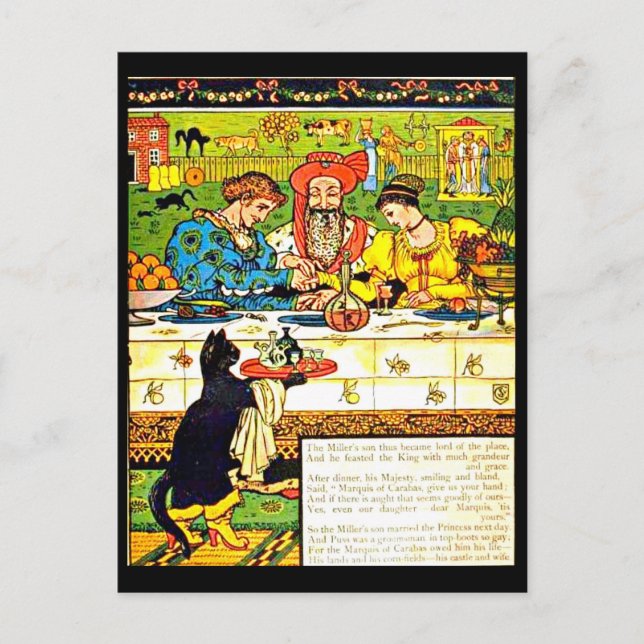 Postcard-Vintage Illustration-Walter Crane 42 Postcard (Front)