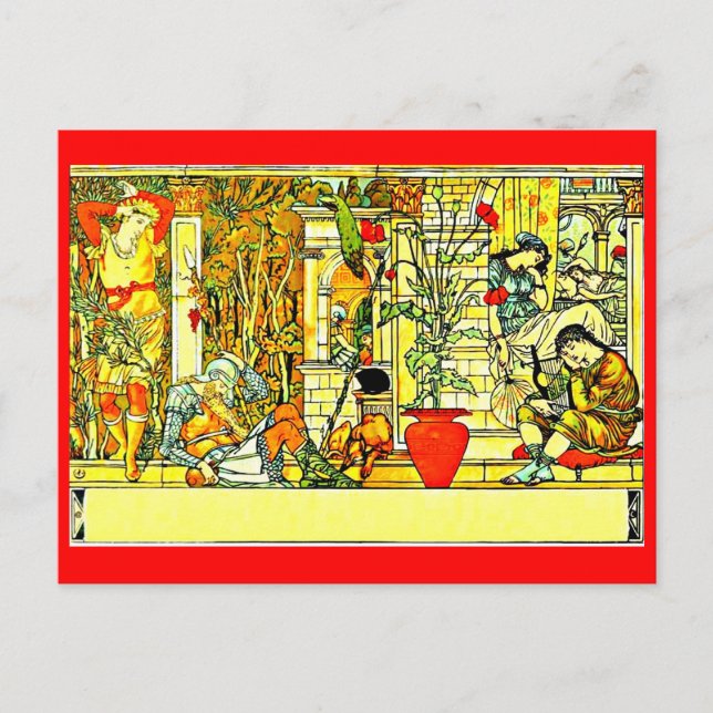 Postcard-Vintage Illustration-Walter Crane 44 Postcard (Front)